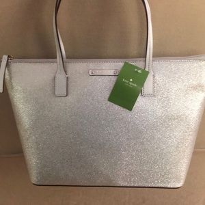 Kate Spade tote - Haven Lane/silver
